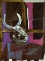 Naturaleza muerta con calavera de novillo 1942 Pablo Picasso